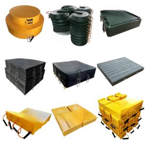 Crane Outrigger Pads With Handles